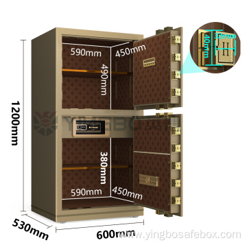 office double door design large size safe box